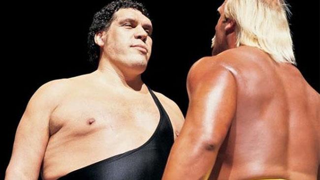andre the giant Andre the Giant immortalato durante una intervista.