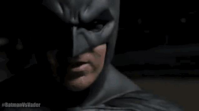 Batman vs Darth Vader: una scena del corto