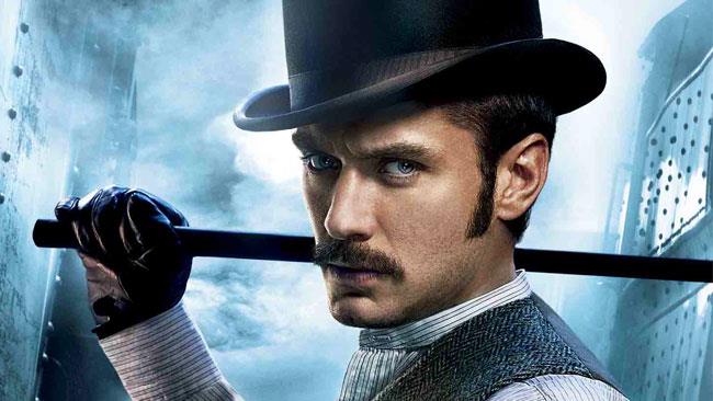 Jude Law vorrebbe viaggiare nel tempo in Sherlock Holmes 3 Jude Law nei panni del Dottor Watson in Sherlock Holmes