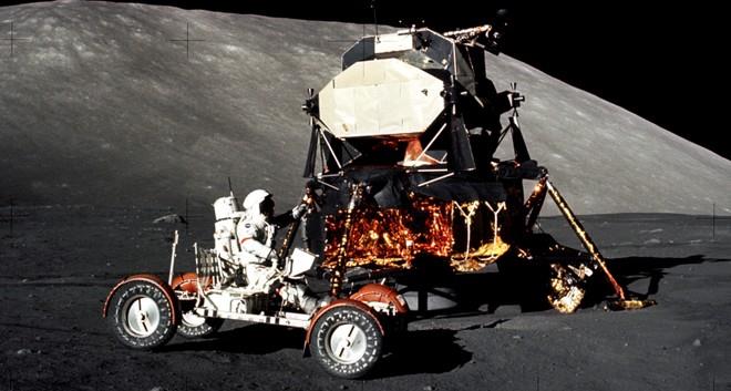 Il famoso rover lunare Apollo 17