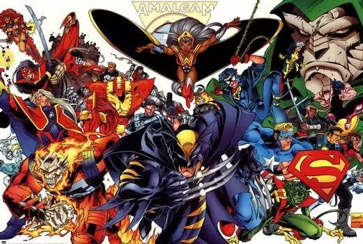 Amalgam Comic, la DC Comics incontra i personaggi Marvel
