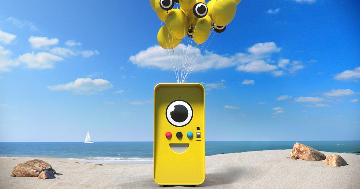 Esempio di Snapbot in una spiaggia d'orata.