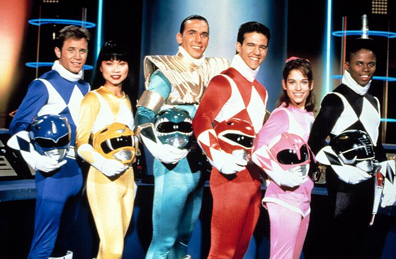 Il cast originale di Power Rangers (1993)