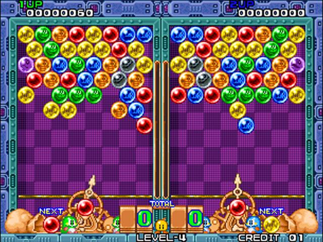 È possibile giocare a oltre 2000 giochi del passato nel proprio browser Screenshot di Puzzle Bobble
