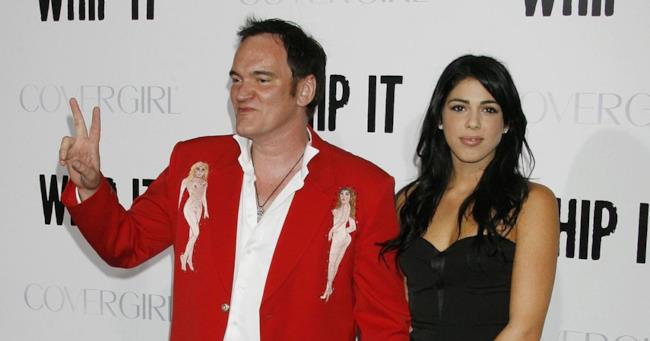 Il fidanzamento di Quentin Tarantino è una reunion di Pulp Fiction Tarantino e la sua compagna