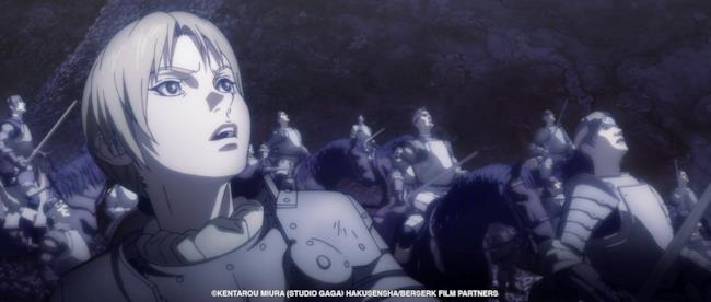 Berserk, L'Epoca d'Oro capitolo III sarà nei cinema italiani a maggio 2015
