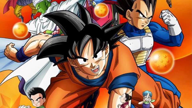 Primo video ufficiale e nuovi personaggi per Dragon Ball Super Goku sul poster ufficiale di Dragon Ball Super