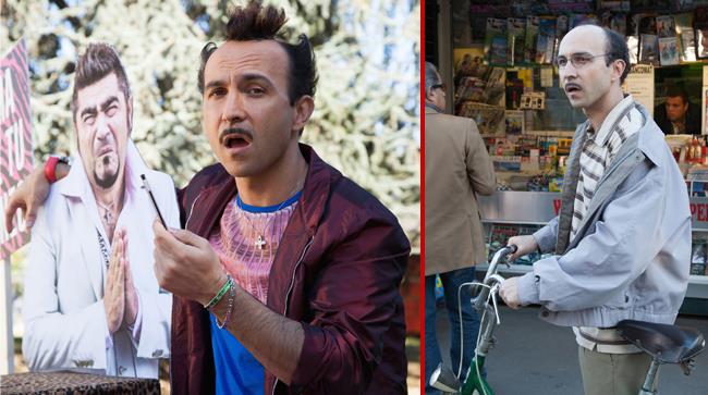 Maccio Capatonda nel nuovo e primo film Italiano Medio Maccio Capatonda sul set del suo primo film