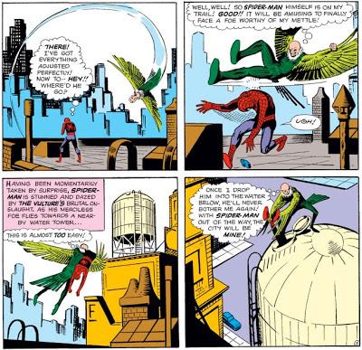 Vulture batte Spider-Man