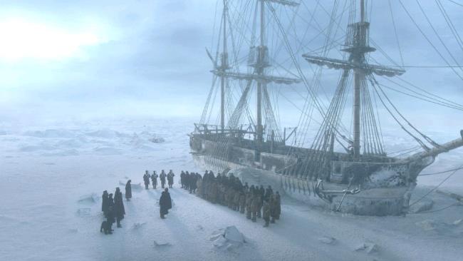 La nave dalla serie Un'immagine estratta dalla serie televisiva