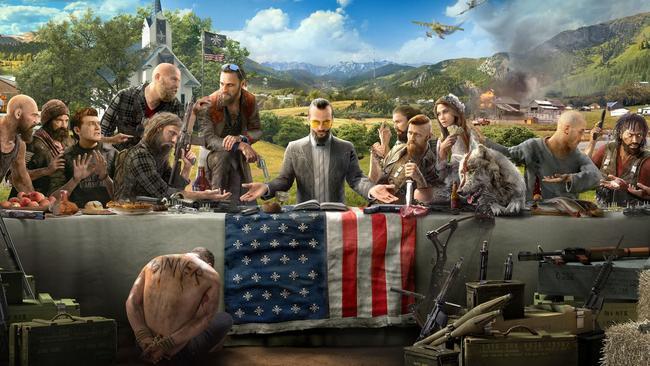 I personaggi di Far Cry 5 La copertina del videogioco
