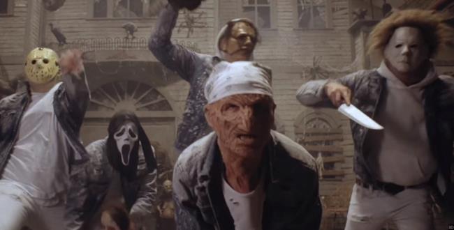 Gli Slashstreet Boys Un frame del videoclip