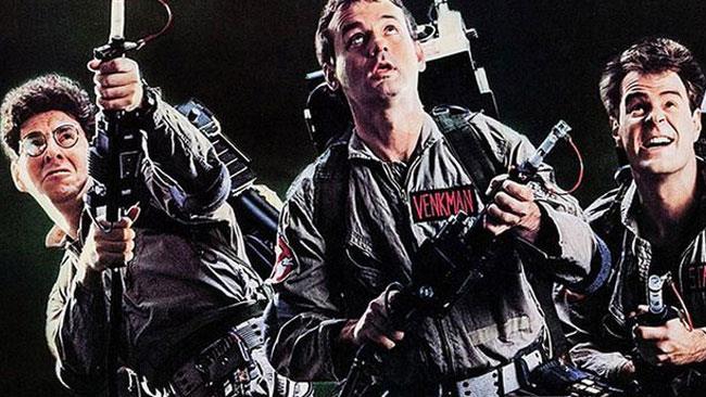 Ghostbusters Gli originali Acchiappafantasmi in una scena del film.
