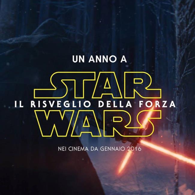 Un anno a Star Wars il Risveglio della Forza Il Risveglio della Forza in Italia nel 2016