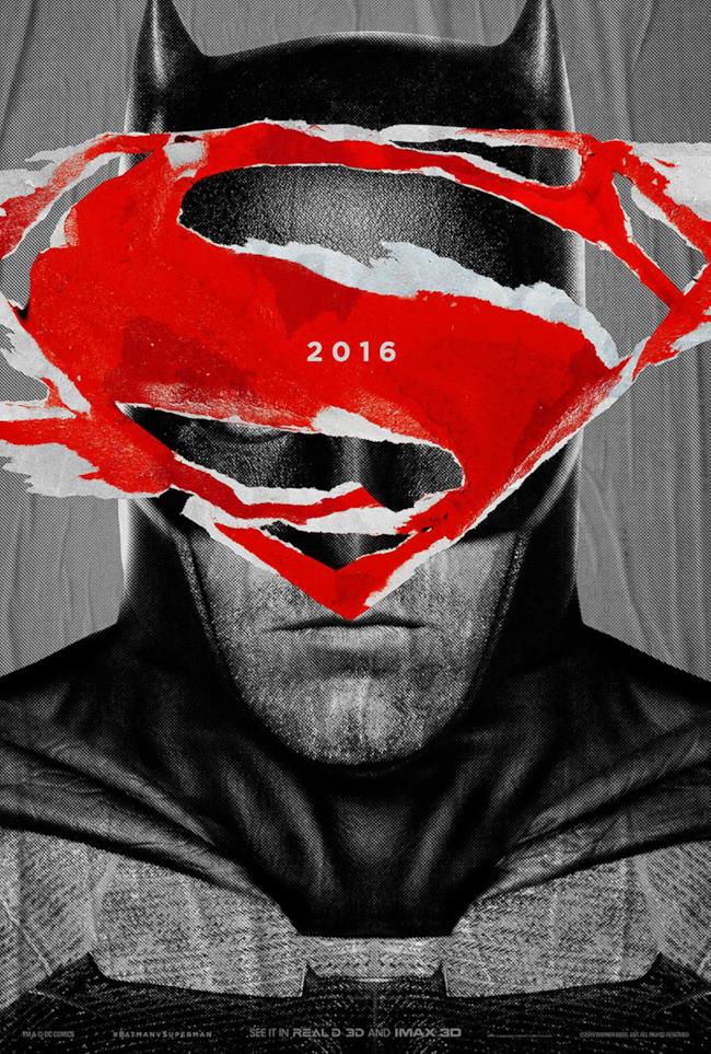 Batman sul poster di Batman v Superman: Dawn of Justice
