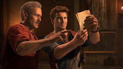 Nathan Drake insieme a Sully