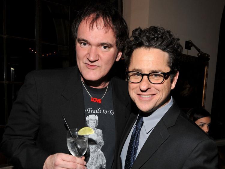 Tarantino e Abrams in posa