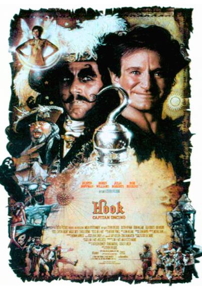 La locandina de Hook – Capitan Uncino