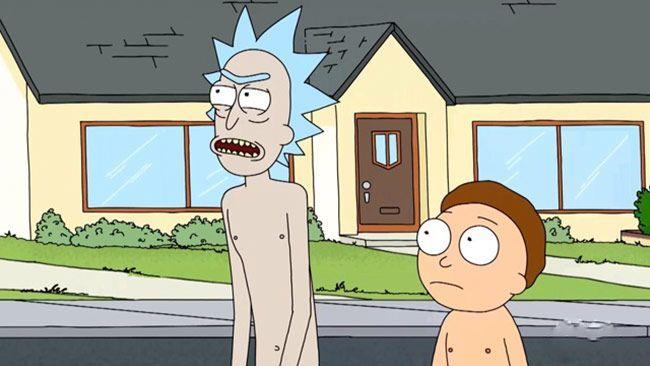 Rick e Morty Un'immagine tratta dallo show animato