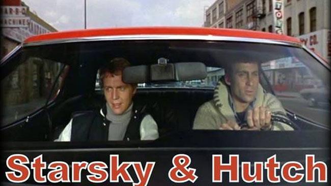Starsky & Hutch Starsky & Hutch a bordo della loro auto
