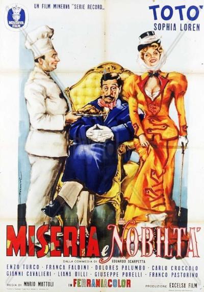 La locandina de Miseria e nobiltà