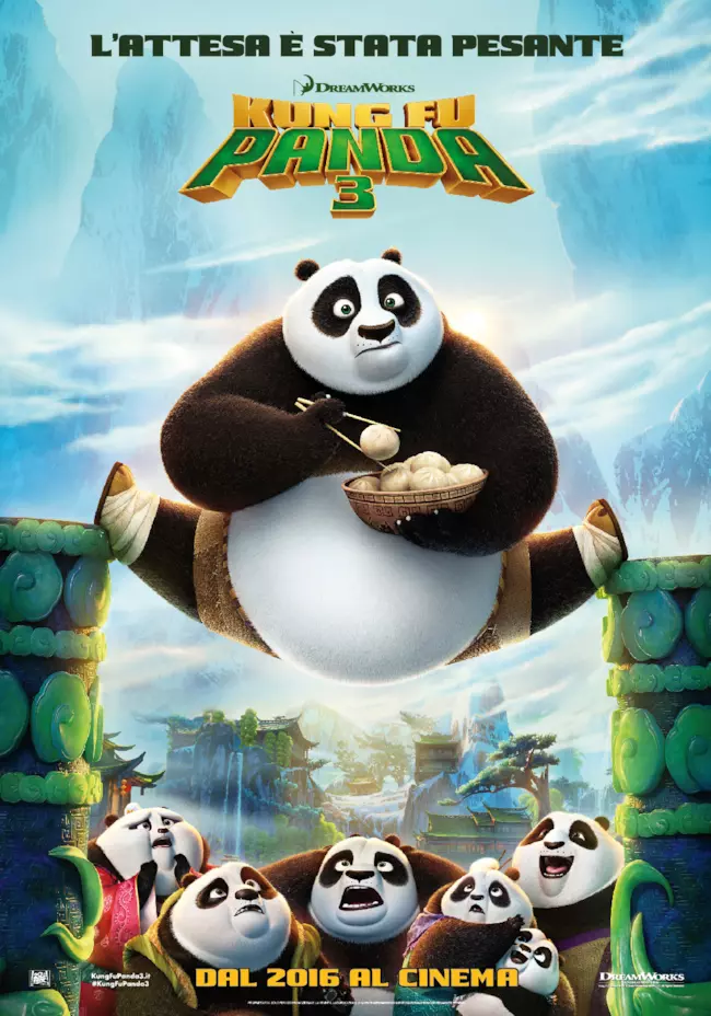 Po e i panda del villaggio segreto arrivano al cinema a marzo 2016