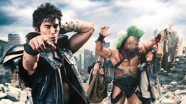 Ken il guerriero combatte la puzza d'ascelle in uno spot TV Ken il guerriero nello spot TV del bagnoschiuma