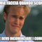 la mia faccia quando scopro che devo incominciare i compiti