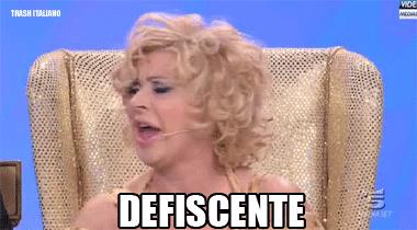 GIF Tina che dice defiscente