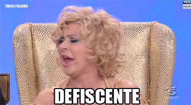 GIF Tina che dice defiscente