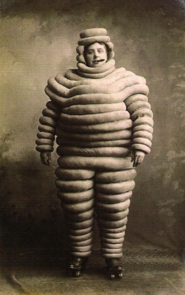 Immagine che raffigura l'uomo Michelin originale