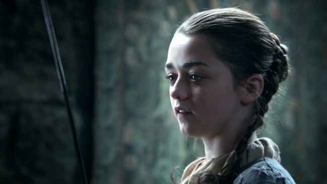 Arya Stark è protagonista del nuovo teaser della stagione 5 di Game of Thrones Il nuovo teaser di Game of Thrones con Arya ha un omaggio a Syrio Forel