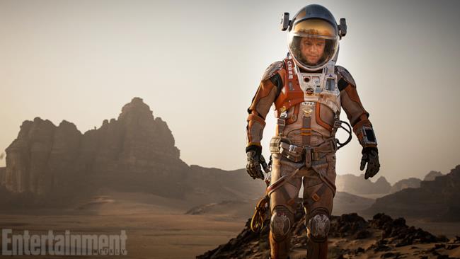 foto dal set di The Martian di Ridley Scott