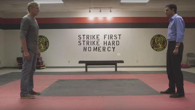 Cobra Kai, la serie web ispirata a Karate Kid Un'mmagine tratta da Karate Kid III
