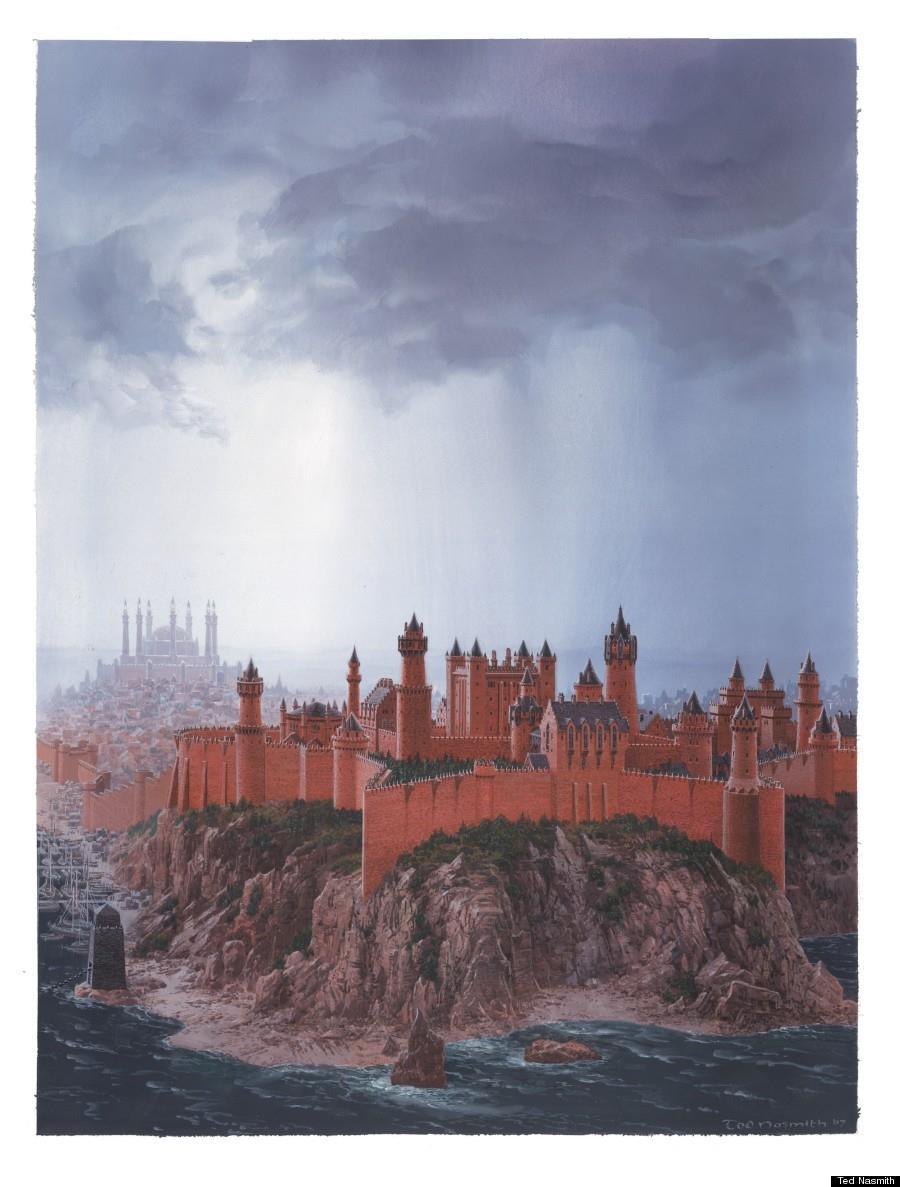 Illustrazione della Fortezza Rossa