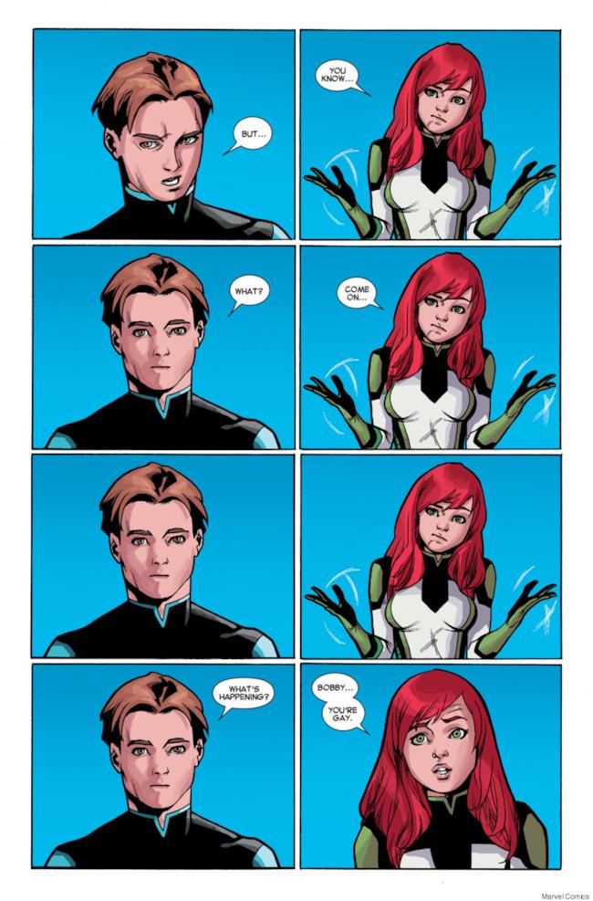 All-New x-Men #40: il coming out di Bobby, pagina 2
