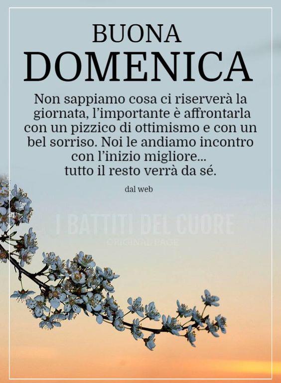 una frase motivazionale per la buona domenica