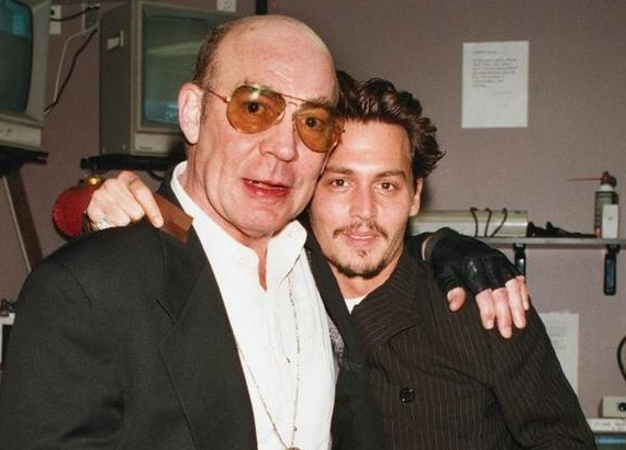 Johnny Depp e Hunter S. Thompson Johnny Depp insieme ad Hunter S. Thompson