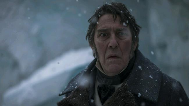 Un personaggio della serie TV Un'immagine estratta dalla prima stagione di The Terror