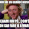 Ah quindi sei un grande musicista? E spiegami un pò...com'è che non sai fare il levare?