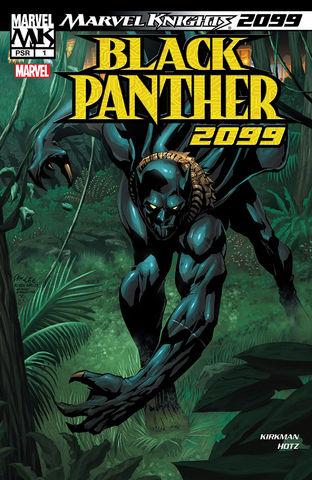 La copertina di Marvel Knights: Black Panther 1