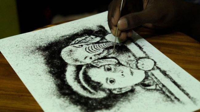 Una bellissima opera realizzata dal giovane artista Semplicemente stupendo