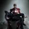 L'armatura di Iron man sorregge il corpo senza vita di Tony Stark