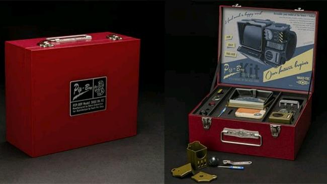 Il Pip-Boy nella confezione La foto della confezione del prodotto