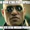 io non c'ho più capelli ma ste stai messo peggio