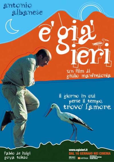 La locandina di È già ieri