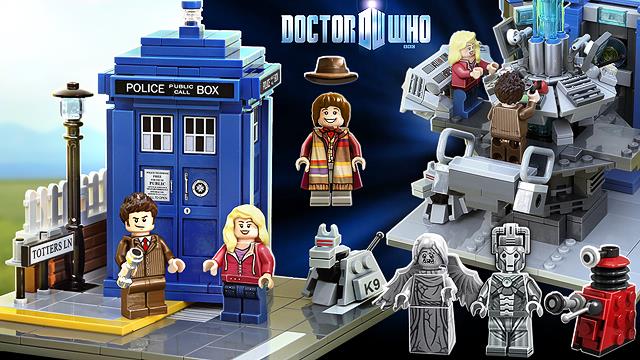 Il progetto vincitore per il set LEGO di Doctor Who