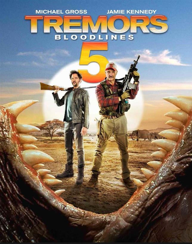 Il poster ufficiale di Tremors 5: Bloodlines