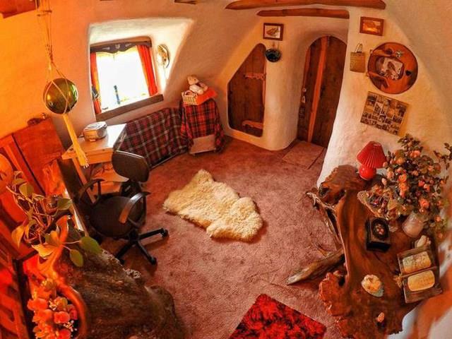 Lo studiolo di Bilbo nella casa scozzese dello Hobbit