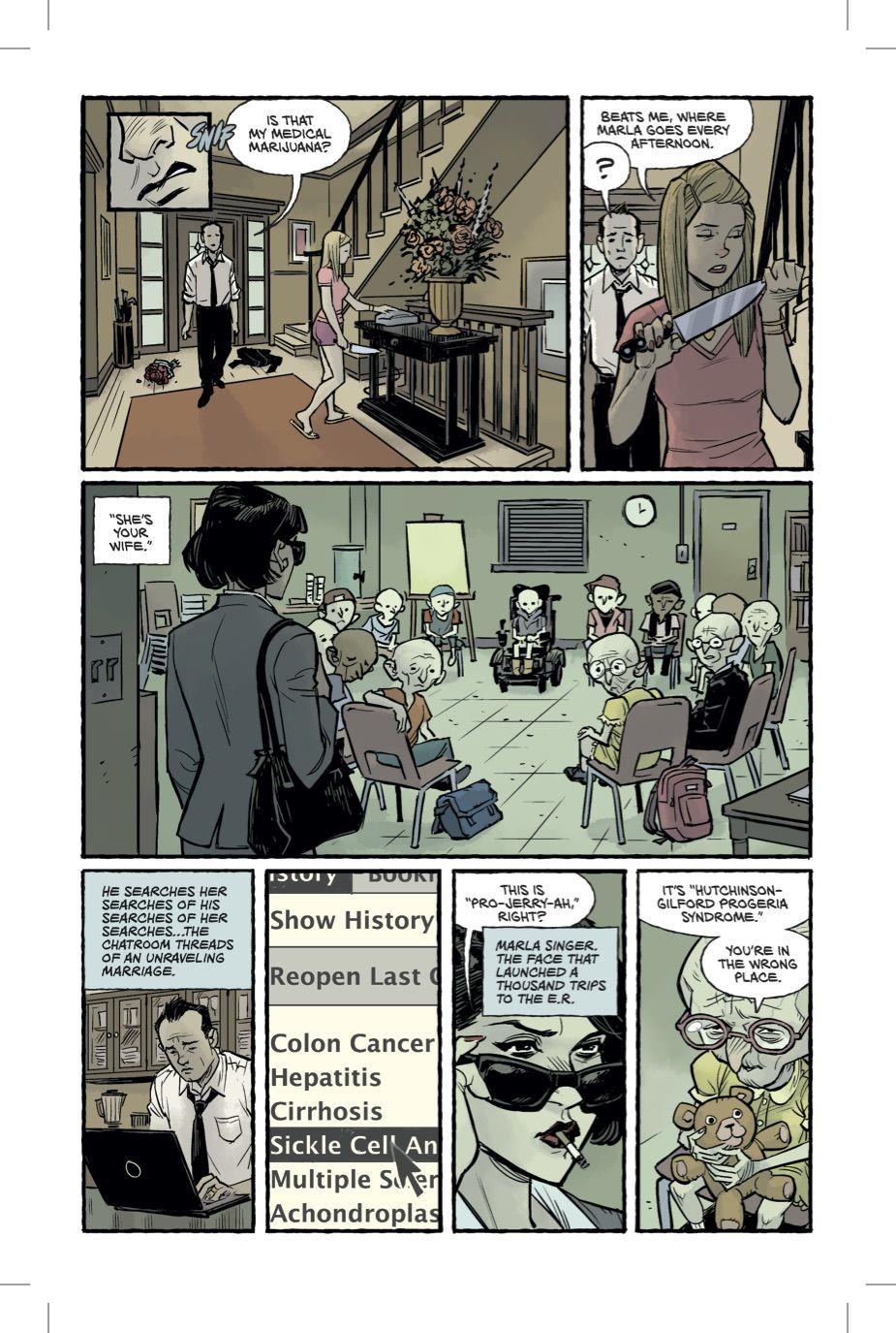 Quarta pagina del fumetto Fight Club 2